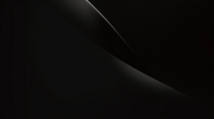 抽象的な濃いグレーと黒の背景にカットのレイヤードデザインとテキスト用のスペース