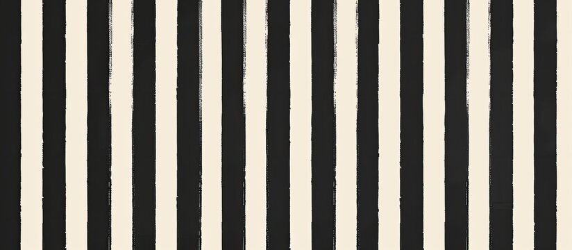A symmetrical pattern of parallel black and white stripes on a white background, resembling a seamless design often seen in buildings or composite materials