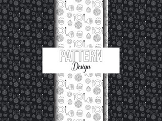 professional food pattern for food design 