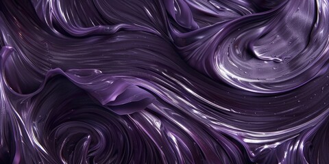 Close up of swirling purple liquid. Great for science or abstract backgrounds