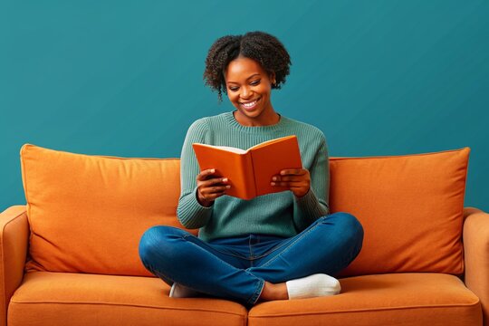 Leyendo libro, Dia del libro