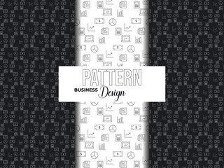 business pattern design template/ pattern for business design 