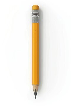 A pencil with a pencil tip sticking out of it. Ideal for educational and office themes