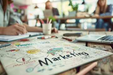 Fototapeta premium Optimal Utilization of Data Management and Analytics Tools for Strategic Marketing Insights and Enhanced Click Through Performance