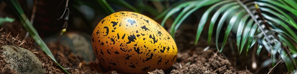 yellow dinosaur egg.