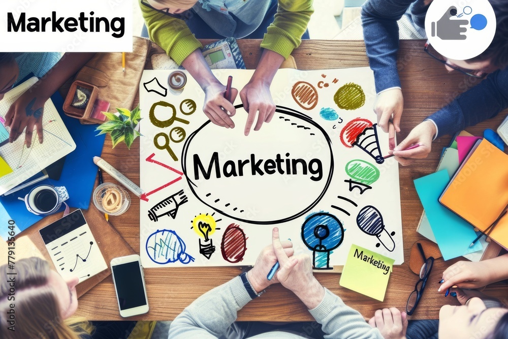 Poster utilizing crm integration and media buying techniques for funnel management and optimized advertisin