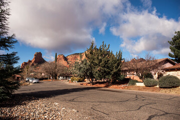 Sedona red rock in Arizona