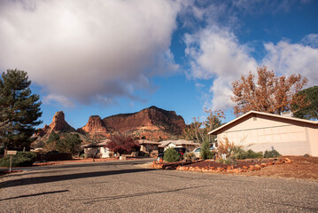 Sedona red rock in Arizona
