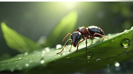 Ant Refreshment: Nectar of Survival