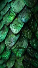 Fototapeta premium green dragon scales.