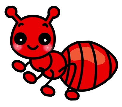 ant  cartoon vector motion