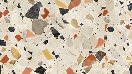 Seamless Elegance: Terrazzo Marble Flooring in Natural Stone