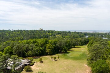 Fototapeta na wymiar Aerial view of Daphne, Alabama