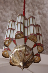 Arab style lamp hanging from the ceiling - 779145699