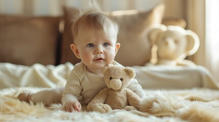 baby child with toy