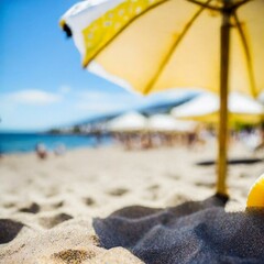 umbrella on the beach