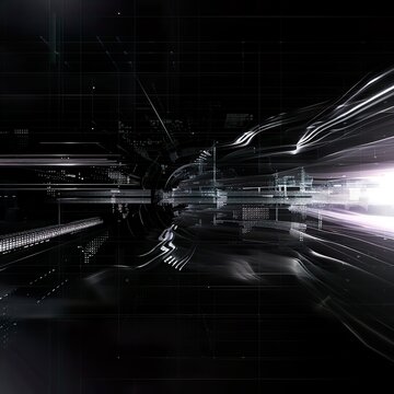 Abstract futuristic technology background