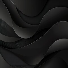 Black and grey abstract shape background