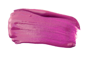  paint Brush Stroke isolated on white background. Acrylic paint