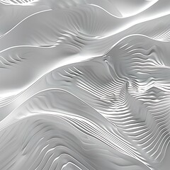 Light and silver waves lines background
