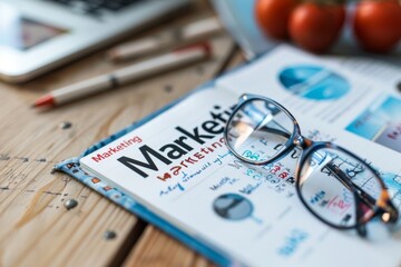 Fototapeta premium Elevating Digital Marketing Efforts: How Advanced CRM Tools and Data Visualization Can Improve Media Content and User Engagement