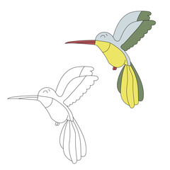 Cute Little Bird Clipart Flat Design. Bird Vector Flat Illustration