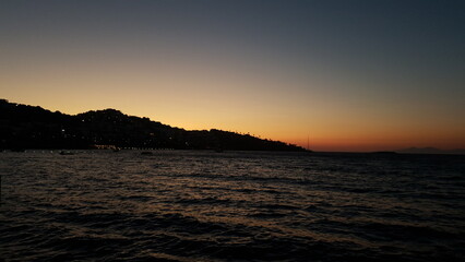 Obraz premium sunset at the beach