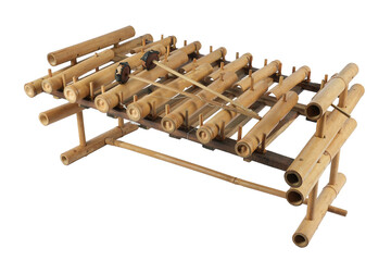Krumpyung is a traditional percussion musical instrument made from bamboo and originating from...