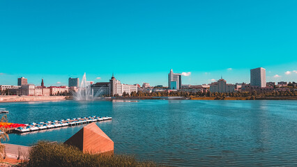 Naklejka premium Kaban lake.