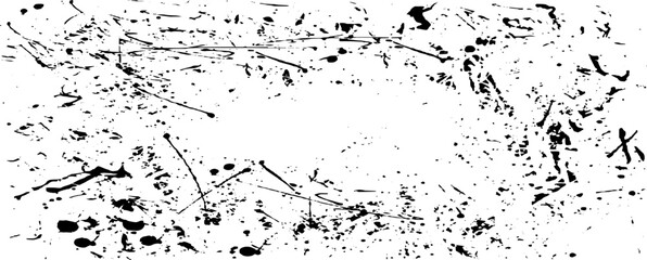 Scratched and Cracked Grunge Urban Background Texture Vector. Dust Overlay Distress Grainy Grungy Effect. Distressed Backdrop Vector Illustration. Isolated Black on White Background. EPS 10.
