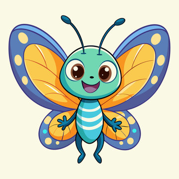 illustration-of-cute-butterfly-cartoon