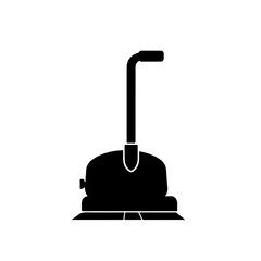Machine for cleaning floors