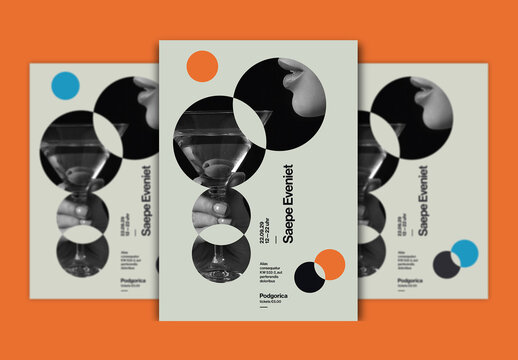 Minimal Poster Event Layout Swiss Style