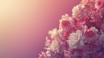 Flower on background, a depiction of amazing blossom. Bright and colorful, it's a gorgeous sight to behold.