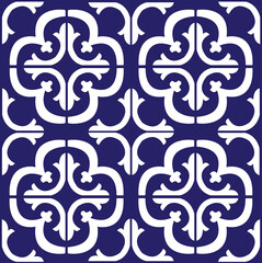 seamless decorative geometric pattern