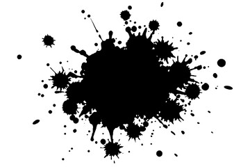 blots vector illustration-on-white-background