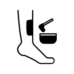 leg hair cleansing cream