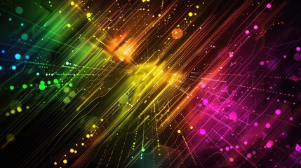 Abstract background modern and futuristic full color