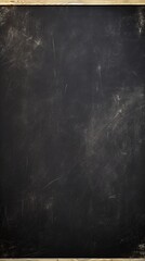 Beige blackboard or chalkboard background with texture of chalk school education board concept, dark wall backdrop or learning concept with copy space blank for design photo text or product 
