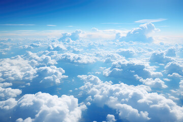 Fototapeta na wymiar A shot of Clouds in the sky Generative AI