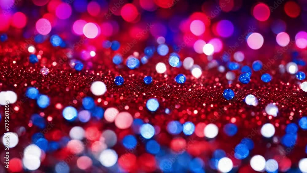 Poster background with bokeh