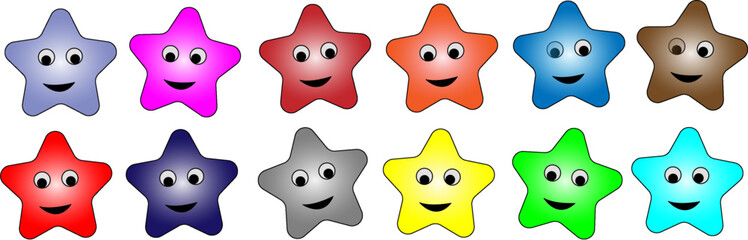 star with different states minds