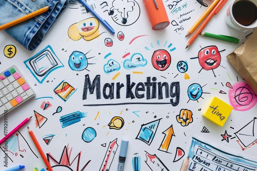 Poster optimizing ad performance in digital marketing: advanced techniques for user targeting, campaign man