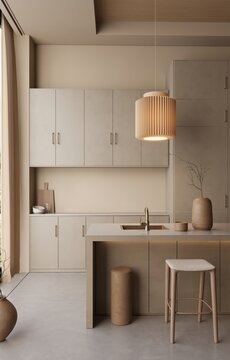 modern kitchen interior