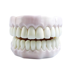 Obraz premium A sore tooth amidst healthy teeth isolated on transparent background