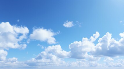 clear blue sky with white cloud