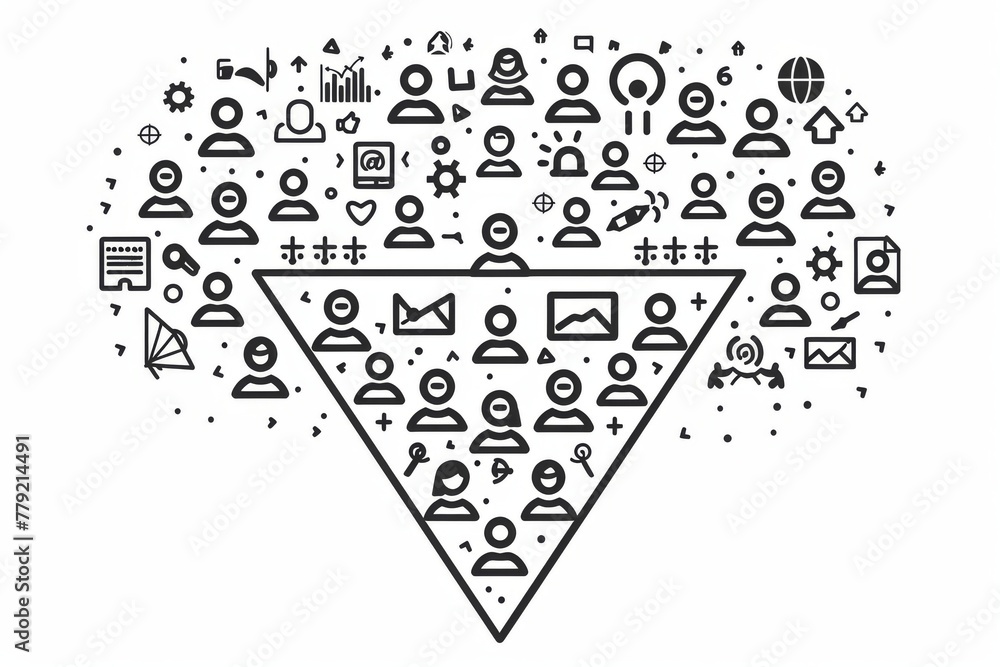 Poster optimizing marketing and advertising strategies: advanced techniques for viewer engagement and conve