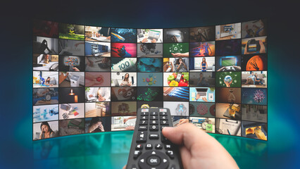 TV multimedia streaming concept