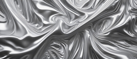 Abstract background of silver lines