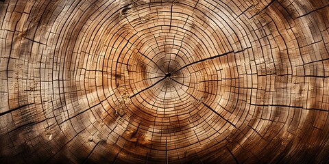 Old wood texture with annual rings. Abstract background and texture for design. - obrazy, fototapety, plakaty